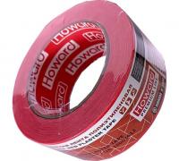 Малярная лента HOWARD PE Red plaster, 50 мм x 33 м
