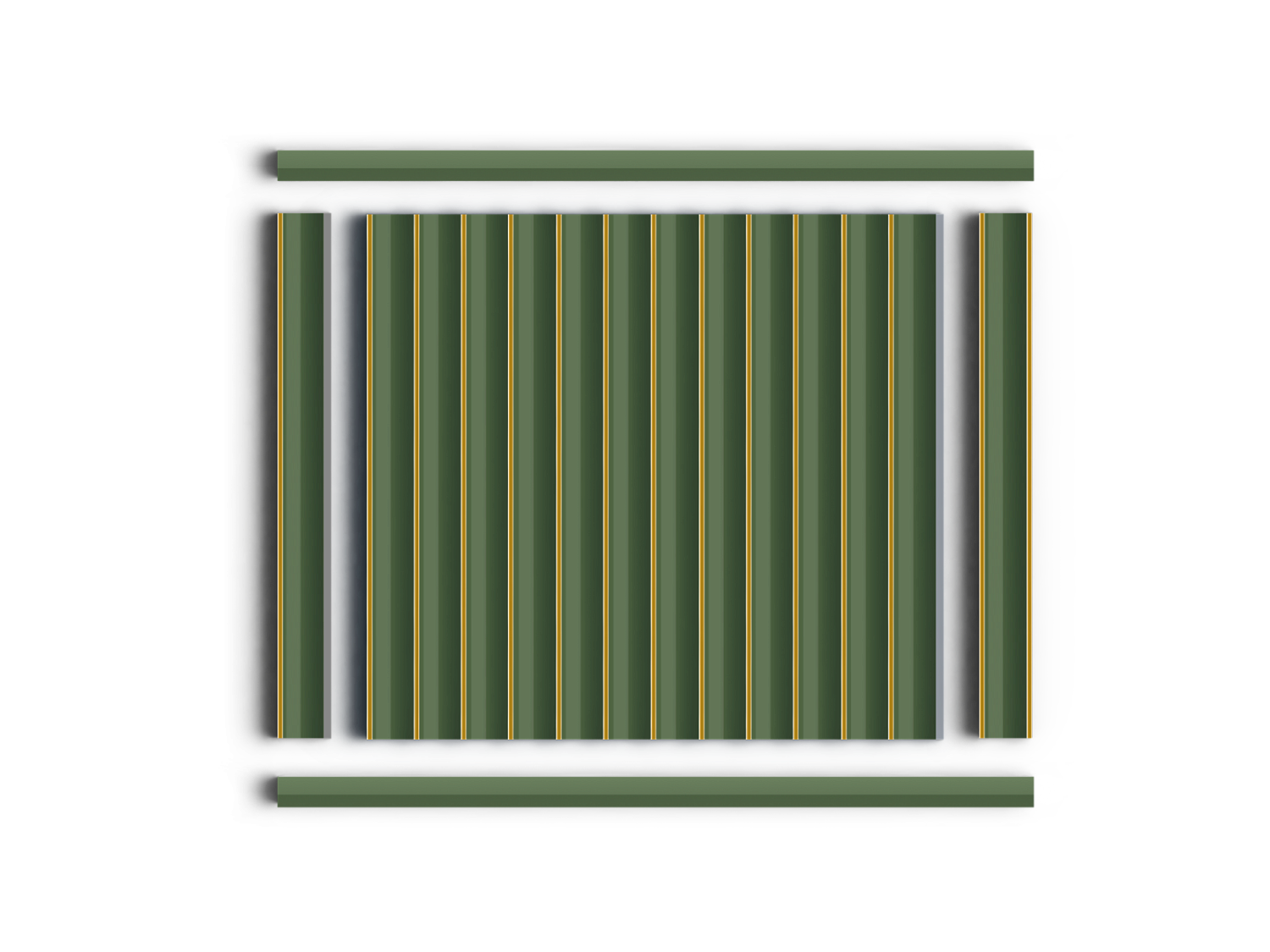 Молдинг D15V2 GN81 HIWOOD