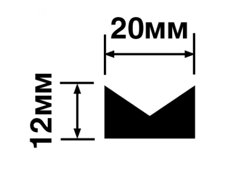 Молдинг TRV20 HIWOOD
