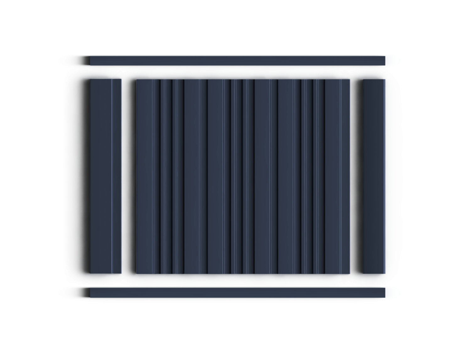 Молдинг D12V1 BU22 HIWOOD