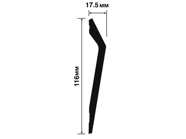 Панель LV141 BK HIWOOD