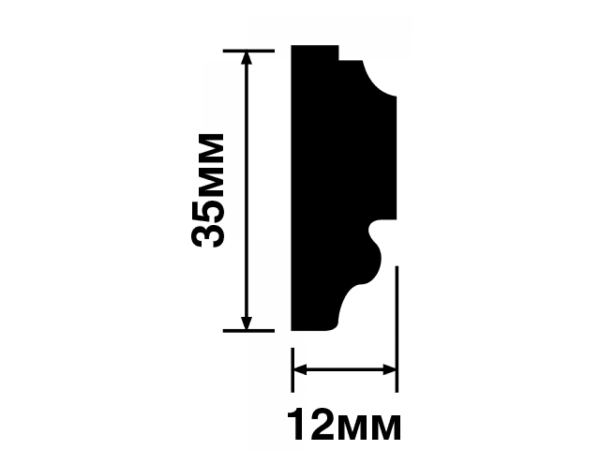 Молдинг D32V1 HIWOOD