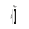 Плинтус B110V1L HIWOOD