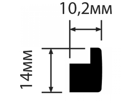 Молдинг D14 HIWOOD