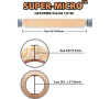Малярный валик Rollingdog Super-Micro большой, 450 мм