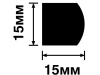 Молдинг D15V2 HIWOOD