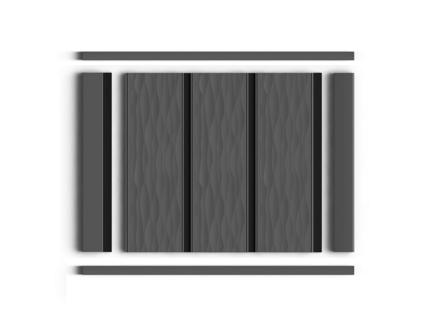 Молдинг D12V1 GR15 HIWOOD