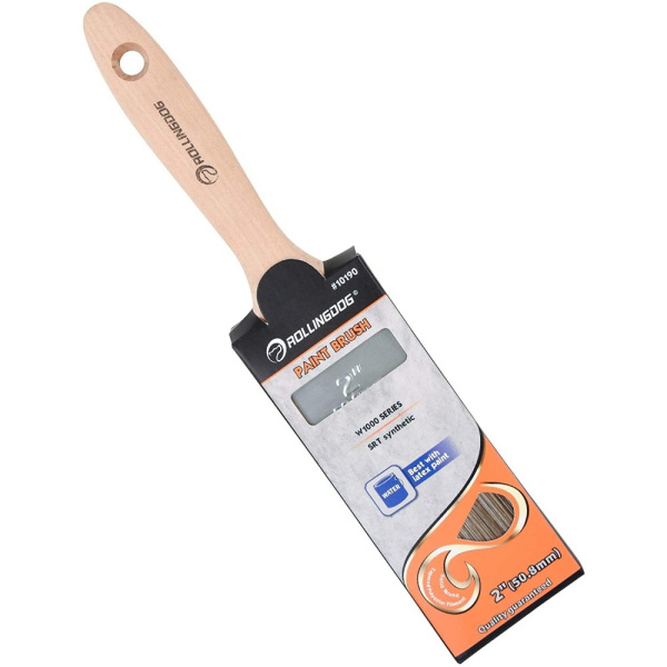 Плоская кисть Rollingdog W1000, прямой срез