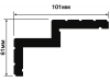 Карниз А101 HIWOOD