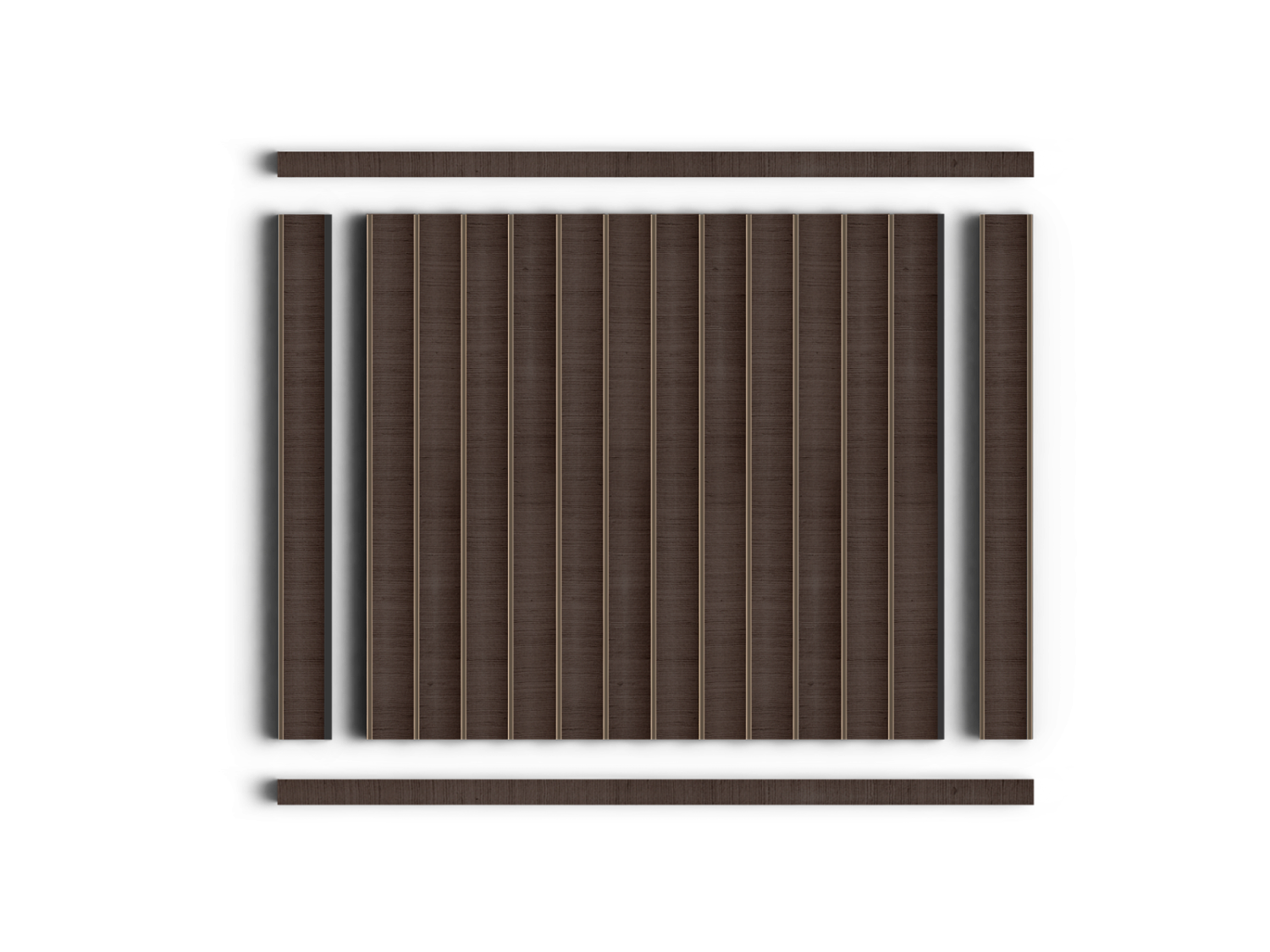 Молдинг D12V1 BR354 HIWOOD