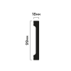 Плинтус B99V1 HIWOOD
