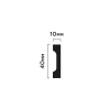 Плинтус W40V1 HIWOOD