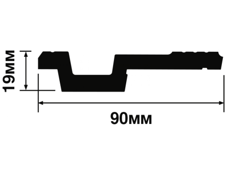 Карниз А90V1 HIWOOD